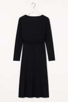 Cozymomstyle Loft Women's Black Surplice V-Neck Knit Jersey Maternity Dress NWT