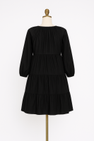Cozymomstyle Black Tiered Front Button Dress NWT 3/4 Sleeves Destination Maternity