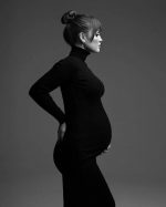 Cozymomstyle Maternity Dresses for Photoshoot Pregnancy Women Bodycon Maxi Long Dresses Cloth