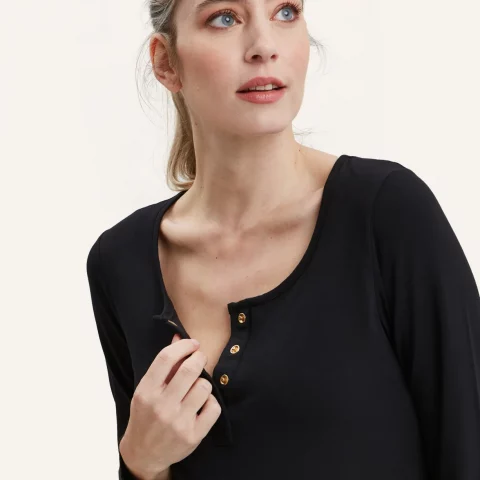 HEARTONYOURSLEEVEHENLEYNURSINGNIGHTGOWN_BLACK_3