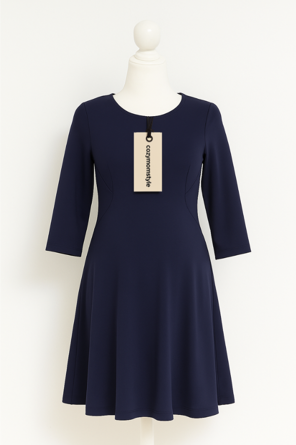 Cozymomstyle Amanda Uprichard Navy Maternity Work Office Dress
