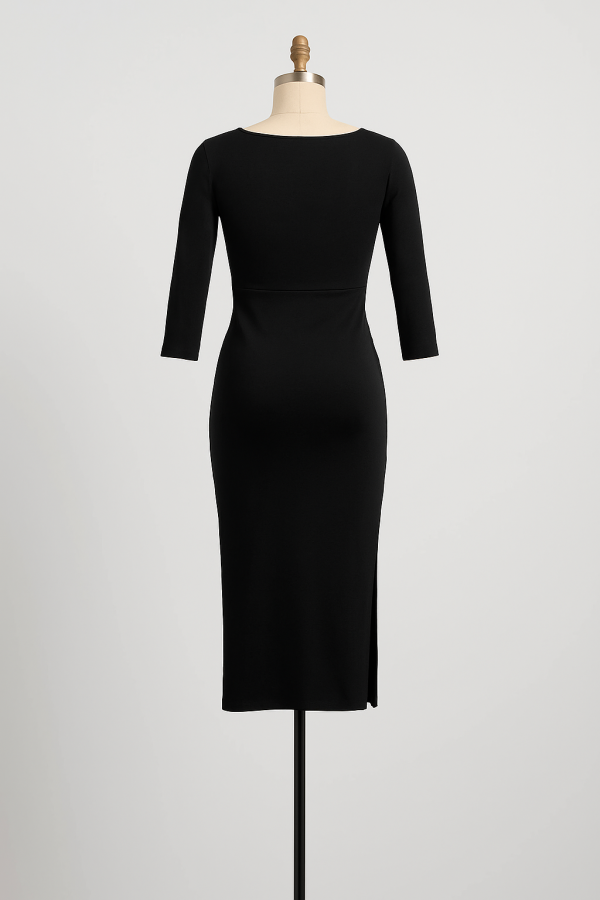 Cozymomstyle The Nines Bodycon Office Midi Dress by