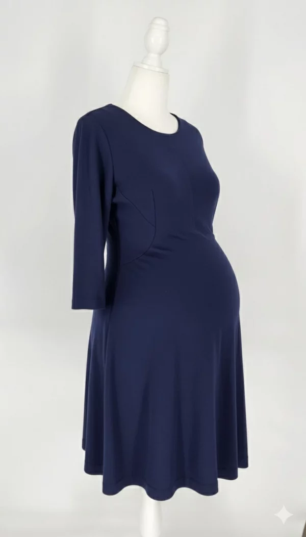 Cozymomstyle Amanda Uprichard Navy Maternity Work Office Dress