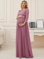 Cozymomstyle Pricilla Sleeved Maternity Evening