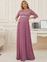 Cozymomstyle Pricilla Sleeved Maternity Evening