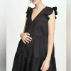 Cozymomstyle Maternity Women's THE BROOKE DRESS Black