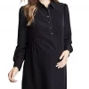 Cozymomstyle Maternity Women’s THE CLARA SHIRTDRESS Black
