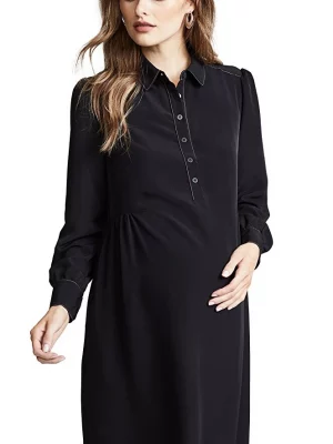 Cozymomstyle Maternity Women’s THE CLARA SHIRTDRESS Black