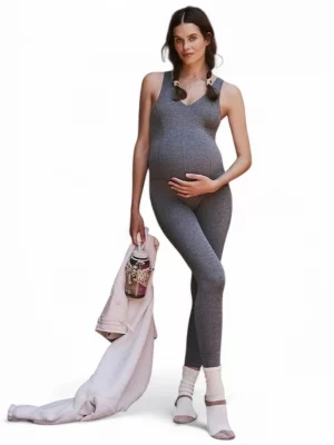 Cozymomstyle Maternity Seamless Jumpsuit Never Better One Piece