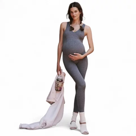 Cozymomstyle Maternity Seamless Jumpsuit Never Better One Piece