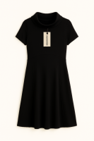 Cozymomstyle Knee-length dress for pregnant women, wool blend material, suitable for office