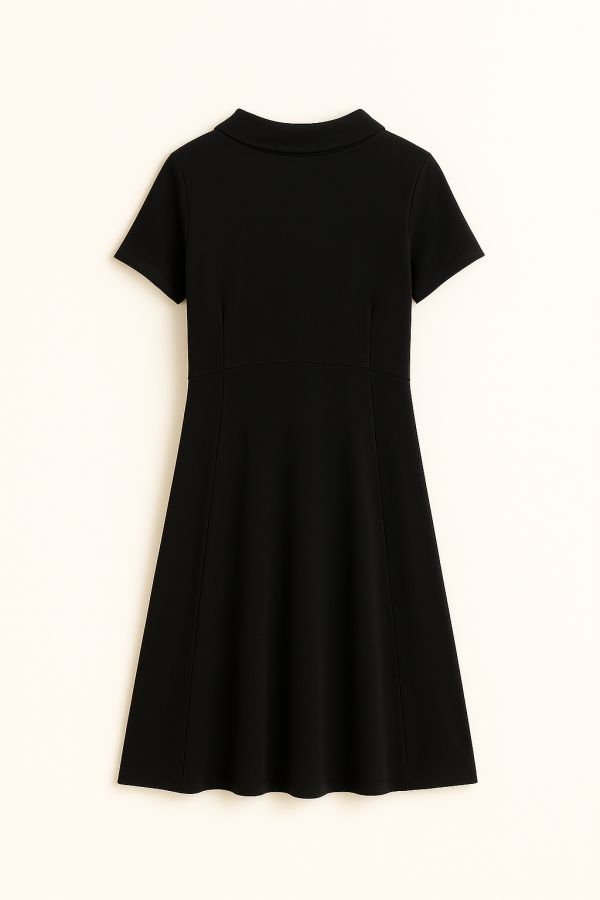 Cozymomstyle Knee-length dress for pregnant women, wool blend material, suitable for office