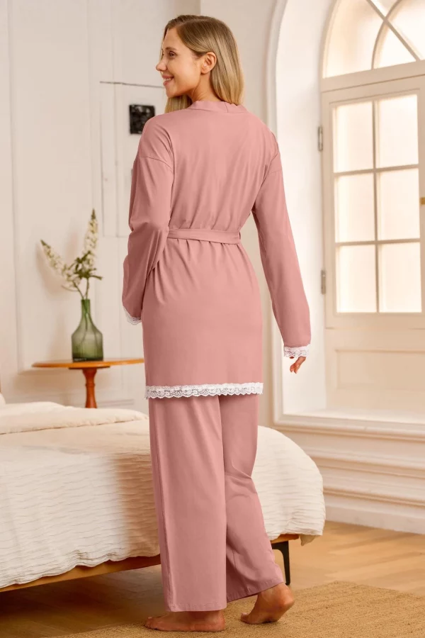 Cozymomstyle Women's Maternity Nursing Robe