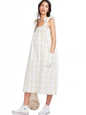 Cozymomstyle Women’s THE ALEXIA DRESS Sunflower Cotton