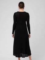 Cozymomstyle Women's Portia Nursing Midi Dress V-Neckline