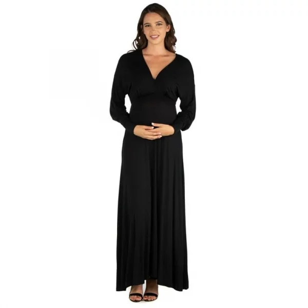 Cozymomstyle Comfort Apparel Maternity Maxi Dress
