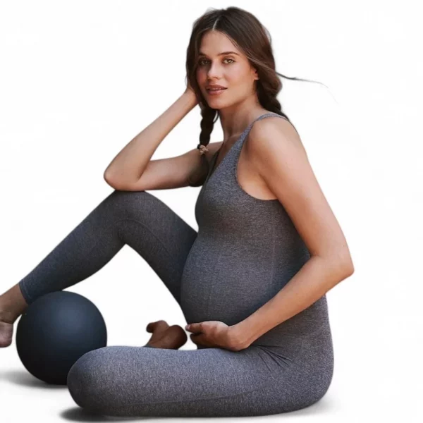 Cozymomstyle Maternity Seamless Jumpsuit Never Better One Piece